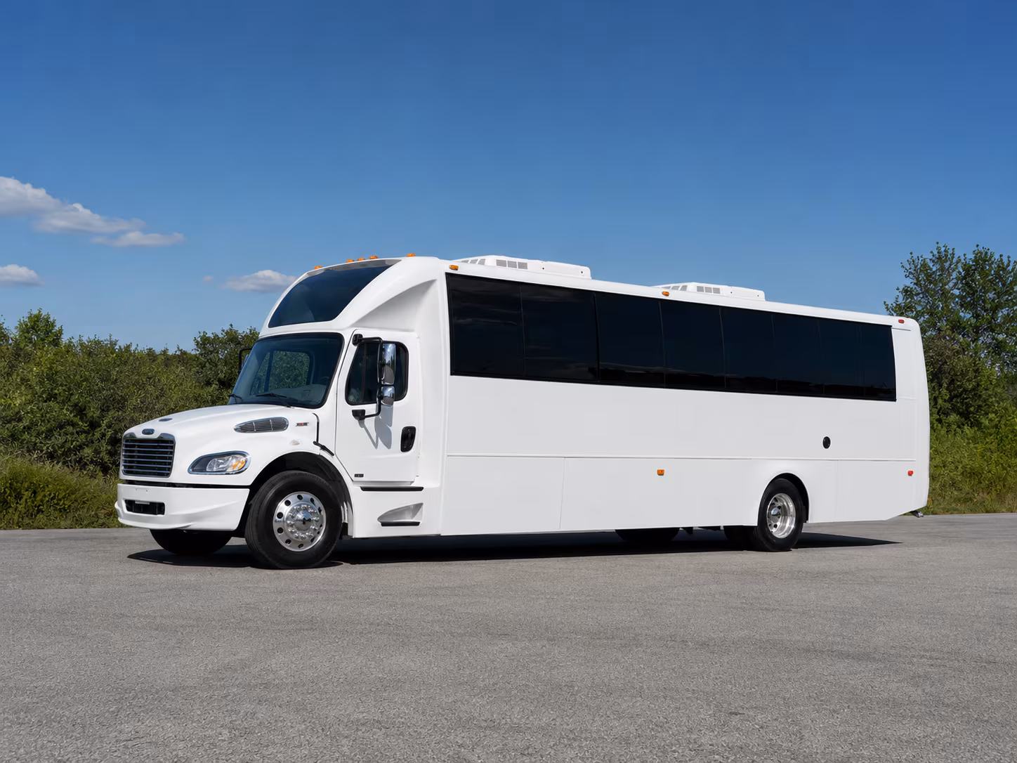 get your bridal party to the venue in style with a petaluma party bus or sprinter