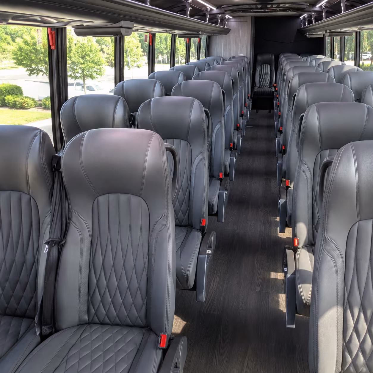 petaluma sporting event transportation onboard seating